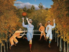 The Football Player by Henri Rousseau