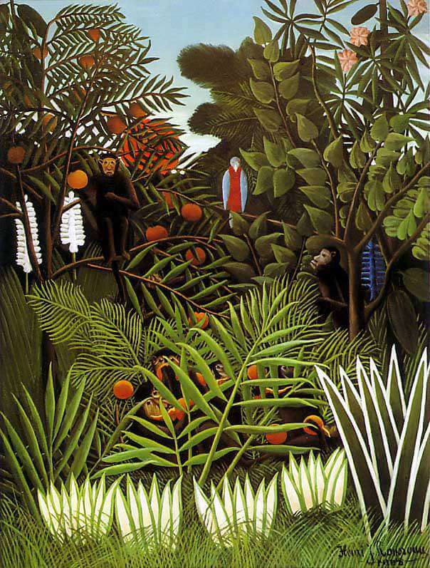 Exotic Landscape, 1908 by Henri Rousseau