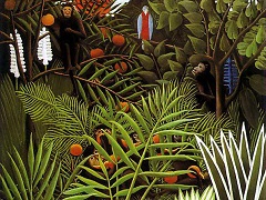 Exotic Landscape by Henri Rousseau
